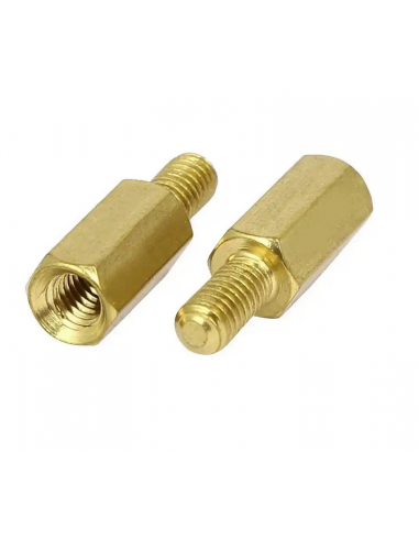 8mm M3 Brass Threaded StandOff