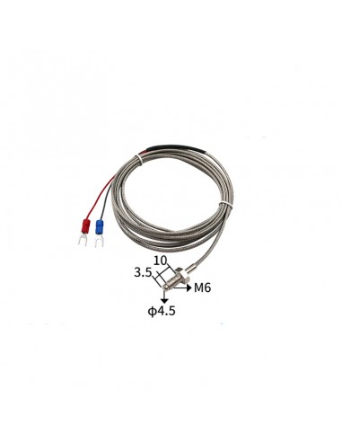 M6 K-Type Thermocouple Temperature...